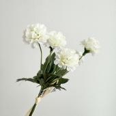 造花】アスカ/A-32584 ポンポンマムバンチX6(1束2本) #011クリ-ム