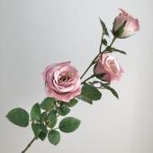 【造花】アスカ/ローズ×3 #055 モーブ/A-33343-55