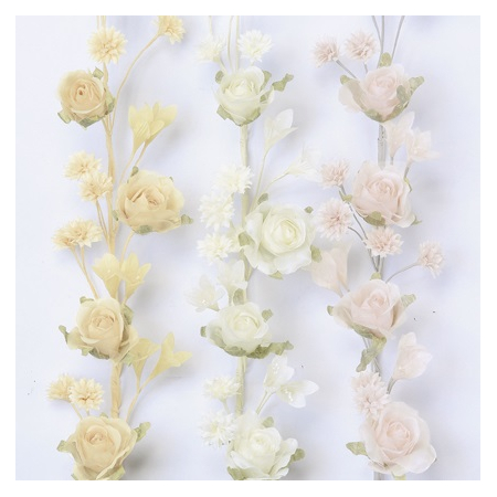 造花 アスカ ローズガーランド 008a ソフトベージュ A 8a 通販 はなどんやアソシエ 造花 アスカ ローズガーランド 008a ソフトベージュ A 8a 通販 はなどんやアソシエ