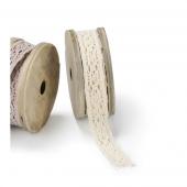 ※販売終了※アスカ/レースリボン　#091 アイボリー/A-16793-91