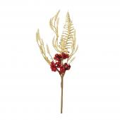 【造花】アスカ/ファーンベリーピック ゴールド/A-75195-40