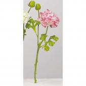 造花】アスカ/ラナンキュラス×1 つぼみ×1 モーブホワイト/A-34615-55W