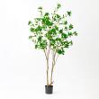【直送】【人工観葉植物】アスカ/アセビ(ポット付) グリーン  ※返品・代引・キャンセル不可/A-51062-51A