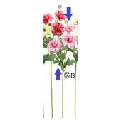 【造花】アスカ/ラナンキュラス×3 つぼみ×1 ライトモーブ/A-34814-55B