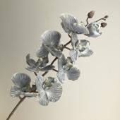 造花】アスカ/コチョウラン×7 つぼみ×5 ホワイトグレイ/A-34795-1F