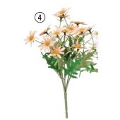 造花】アスカ/デージーブッシュ×15 ピーチ/A-34731-4 - 花材通販はなど