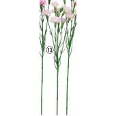 【造花】アスカ/カーネーション×7 つぼみ×1 ライトピンク/A-34813-13