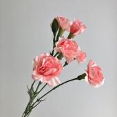 造花】アスカ/カーネーション×7 つぼみ×1 レッドピンク/A-34813-2P