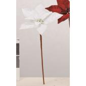 即日★【造花】アスカ/ポインセチア ホワイト/AX60612-1