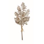 【造花】アスカ/ミックスリーフバンチ シャンペン/AX60516-27