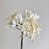 特価◎即日★【造花】アスカ/マムバンチ(1束3本) クリームホワイト/A-73433-11