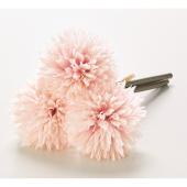 特価◎【造花】アスカ/ポンポンマムバンチ(1束3本) ホワイトピンク/A-34942-1P