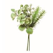 【造花】アスカ/ミックスハーブバンチ グリーン/A-44668-51A