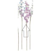 【造花】アスカ/ミニフラワースプレー×32 つぼみ×2 ライラック/A-35184-17