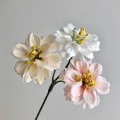 即日★【造花】アスカ/フラワーピック アイボリーピンク/A-35129-91P