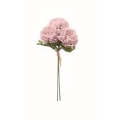 【造花】アスカ/ラナンキュラスバンチ（1束3本） ダステイラベンダー/A-35121-6A