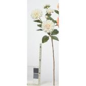造花】アスカ/ダリア×4 つぼみ×1 クリームホワイトピンク/A-35282-11P