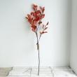 即日★【造花】アスカ/リーフスプレー オレンジレッド/A-44692-30R