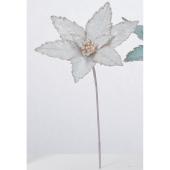 造花】アスカ/ポインセチア ホワイトグレイ/AX60825-1F - 花材通販は