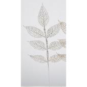 【造花】アスカ/グリッターリーフスプレー シャンペン/AX60946-27