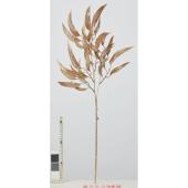 【造花】アスカ/シャイニーユーカリスプレー カーキ/A-74692-54K