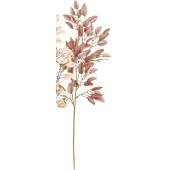 【造花】アスカ/シャイニーユーカリスプレー アンテイークモーブ/A-74693-55A