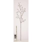 【造花】アスカ/ベルベットドッグウッド×18 つぼみ×12 ホワイト/A-73457-1