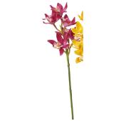 【造花】アスカ/シンビジューム×5 パープル/A-73460-7