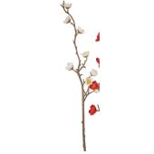 【造花】アスカ/梅ピック×8 ホワイトピンク/A-73468-1P