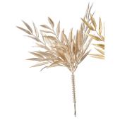 【造花】アスカ/バンブーリーフピック シャンペン/A-74704-27