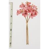 造花】アスカ/シャイニーブロッサムバンチ(1束3本) ホワイト/A-73462-1