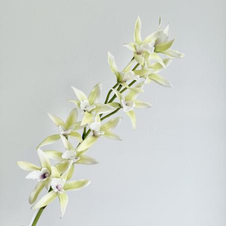 特価◎【造花】アスカ/premium collection シンビジューム×11 #051P グリーンピンク/AP03034-51P