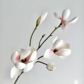 【最終値下げ3000円引き】エミリオロバ モクレン 造花 マグノリア 造花】アスカ/premium collection マグノリア×3 #003C クリームピンク