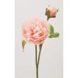 【造花】アスカ/premium collection ローズ×2 つぼみ×2 #004 ピーチ/AP03046-4