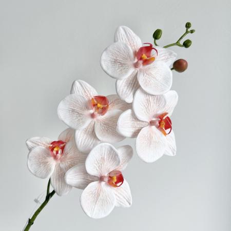 特価◎【造花】アスカ/premium collection コチョウラン×5 #004S ソフトピーチ/AP03052-4S