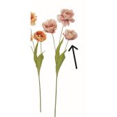 特価◎【造花】アスカ/チューリップ×3 #055A アンテイークモーブ/A-35399-55A