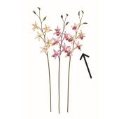 【造花】アスカ/オーキッド×5 つぼみ×3 #045C クリームオーキッド/A-35381-45C