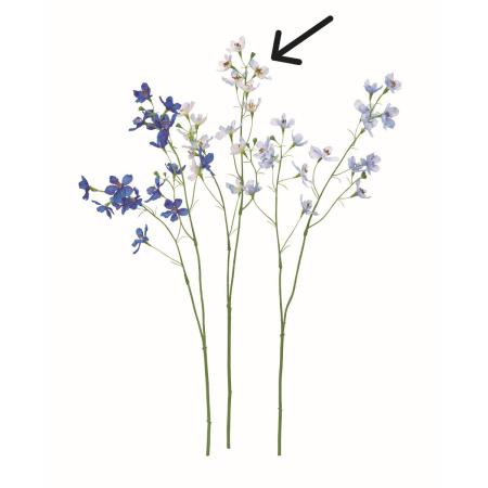 特価◎【造花】アスカ/デルフィニウム×15 つぼみ×3 #019 ライトブルー/A-35385-19