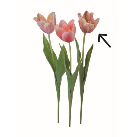 特価◎【造花】アスカ/セミオープンチューリップ #030S シエナ/A-35383-30S