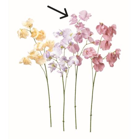 【造花】アスカ/スイトピー×10 #017 ライラック(ナチュラル加工)/A-35382-17