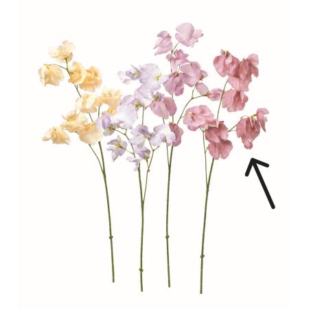 特価◎【造花】アスカ/スイトピー×10 #055 モーブ(ナチュラル加工)/A-35382-55