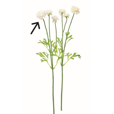 特価◎【造花】アスカ/ラナンキュラス×3 #001 ホワイト/A-35411-1