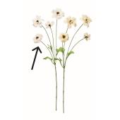 【造花】アスカ/ラナンキュラス×4 #001 ホワイト/A-35412-1