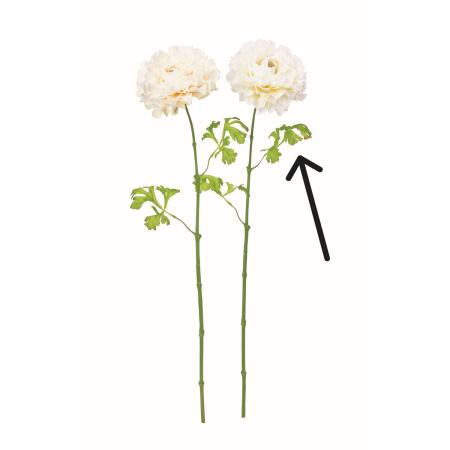 【造花】アスカ/ラナンキュラス #011H ハニークリーム/A-35413-11H