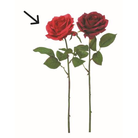 特価◎【造花】アスカ/ローズ #002 レッド/A-35431-2