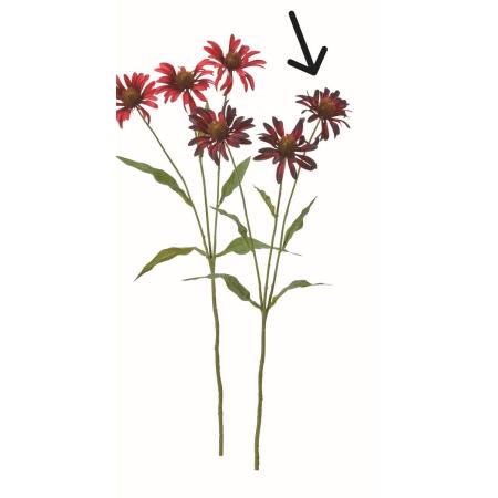 【造花】アスカ/ルドベキア×3 #015 バーガンディ/A-35433-15