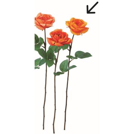 特価◎【造花】アスカ/ローズ #040Y ゴールドイエロー/A-35426-40Y