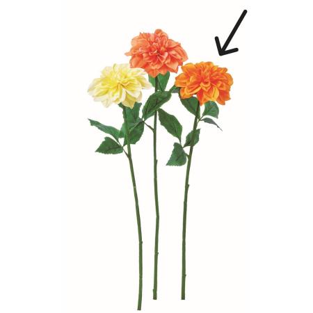 【造花】アスカ/ダリア #040Y ゴールドイエロー/A-35427-40Y