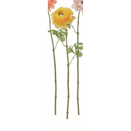 特価◎【造花】アスカ/ラナンキュラス #010 イエロー/A-35454-10