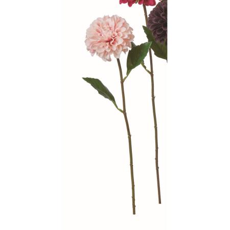 特価◎【造花】アスカ/ダリア #004S ソフトピーチ(ナチュラル加工)/A-35524-4S